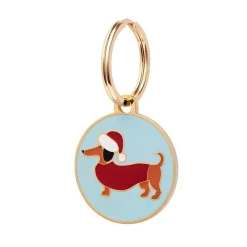 Christmas Spiffy Enamel Pet Charm