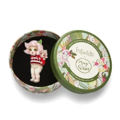 Christmas Sweater Petal Brooch