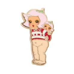 Christmas Sweater Petal Enamel Pin
