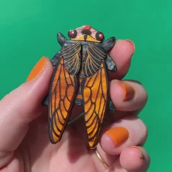 Cicadian Rhythms Brooch
