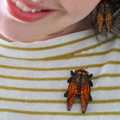 Cicadian Rhythms Brooch