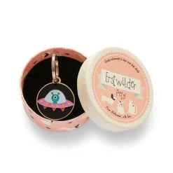 Close Encounter Enamel Pet Charm
