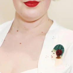 Clouche Couture Brooch