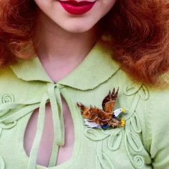 Comeback Kid Eagle Brooch