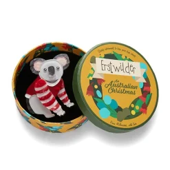 Comfy Christmas Koala Brooch