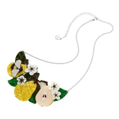 Compare The Pear Statement Necklace