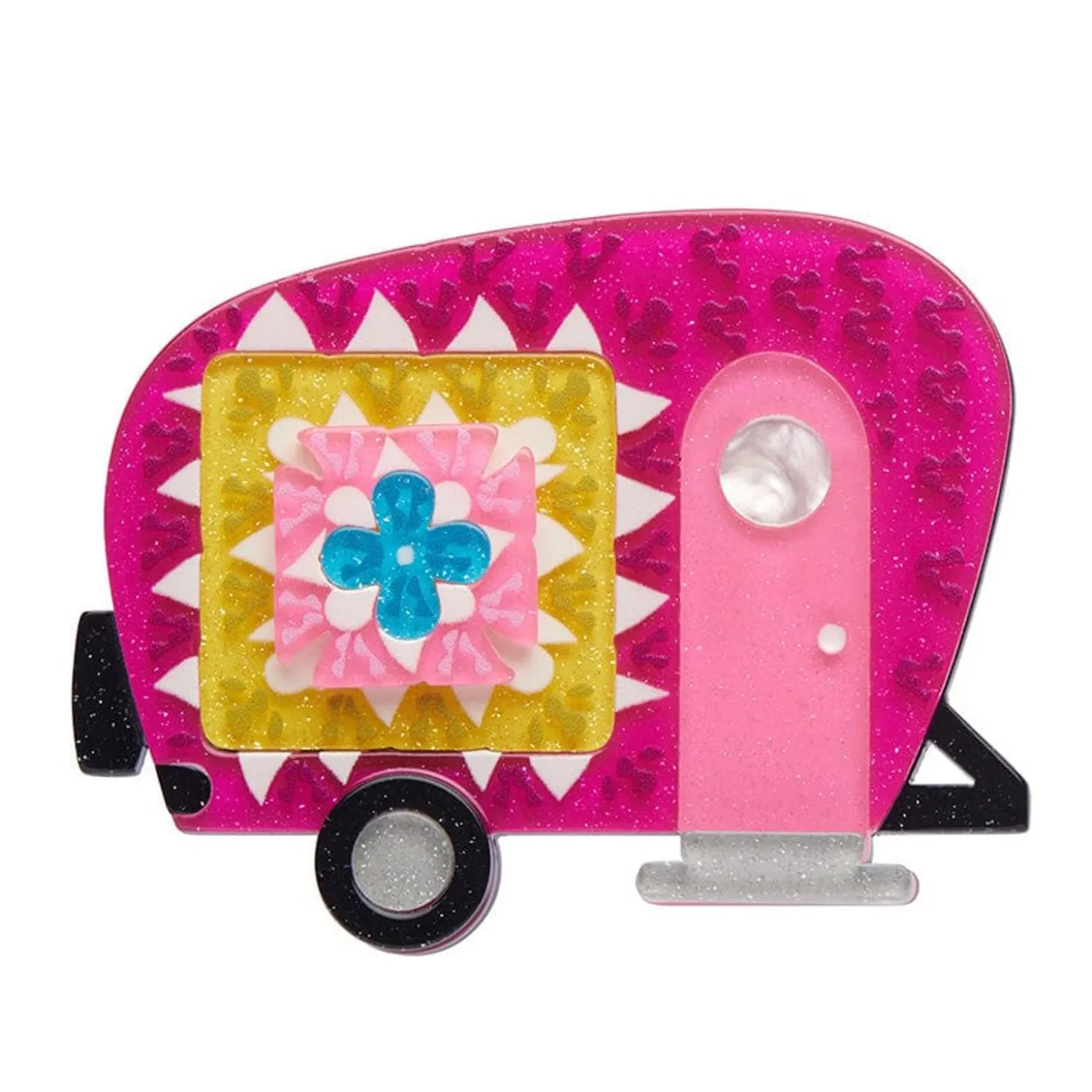 Cosiest Of Campers Brooch