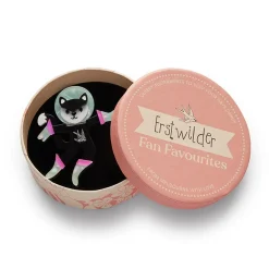Cosmic Kitty Brooch