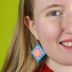 Cosy Comfort Earrings - Blue