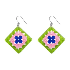 Cosy Comfort Earrings - Green