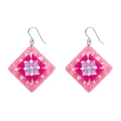 Cosy Comfort Earrings - Pink