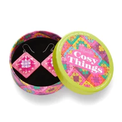 Cosy Comfort Earrings - Pink