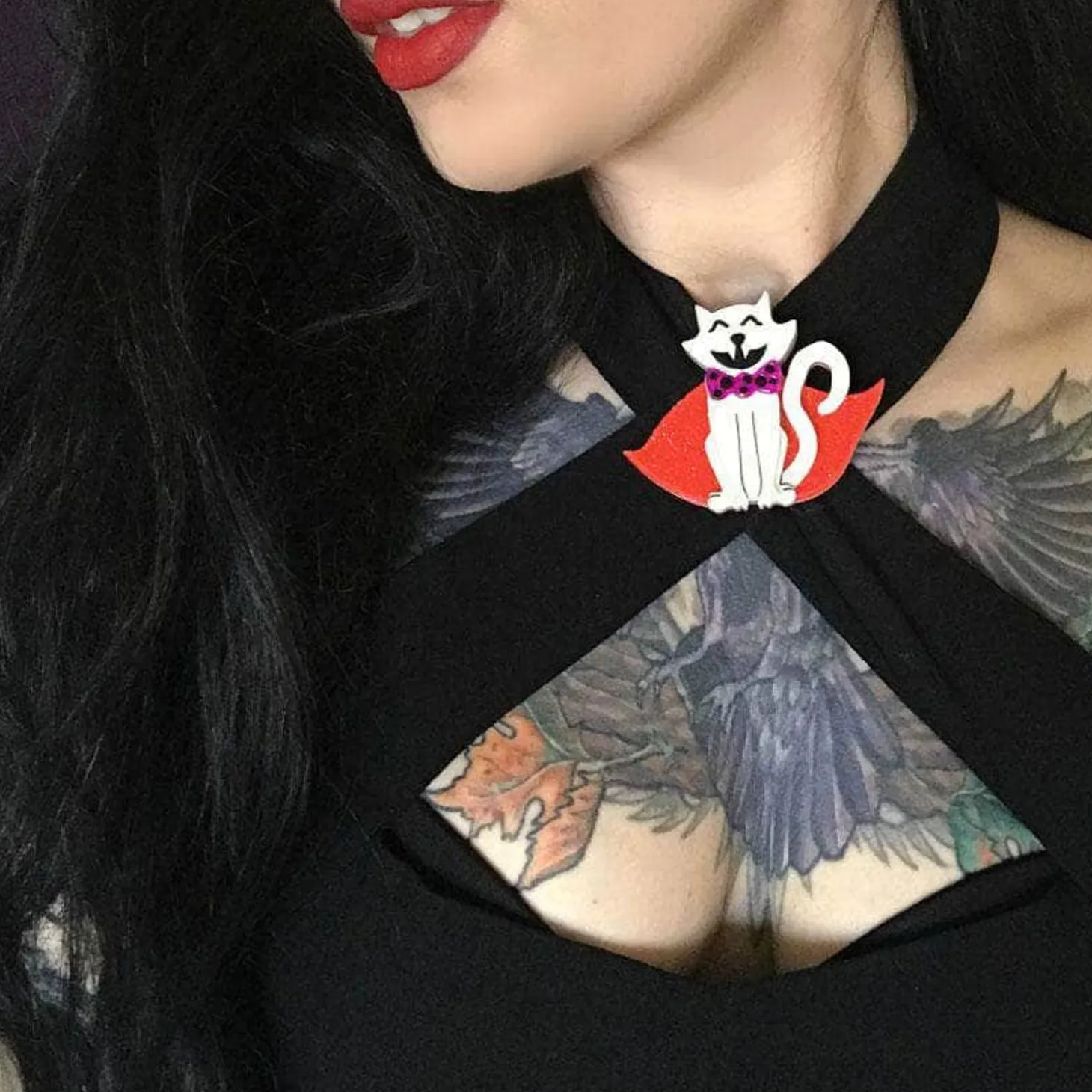 Count Von Kitty Brooch