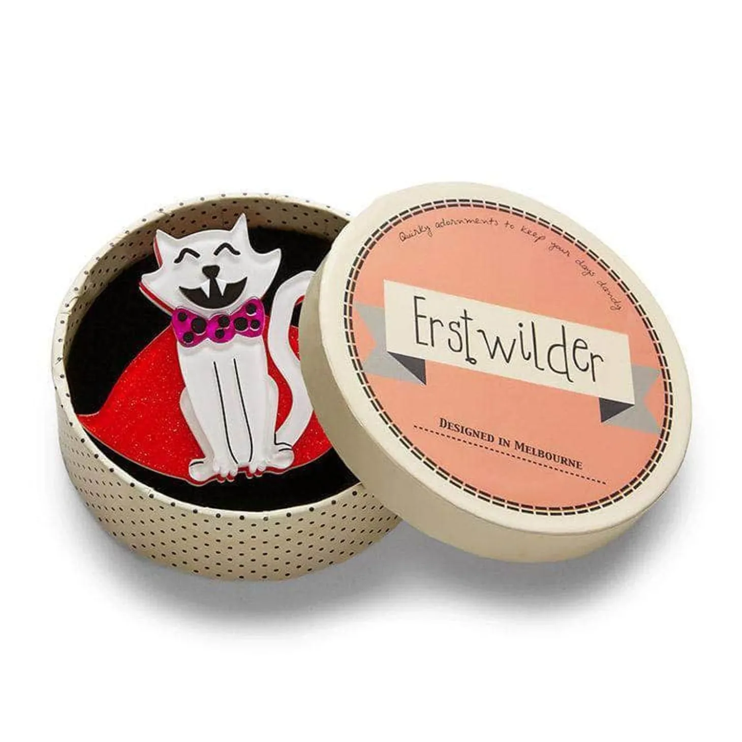 Count Von Kitty Brooch
