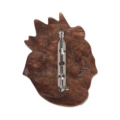 Cowardly Lion Brooch
