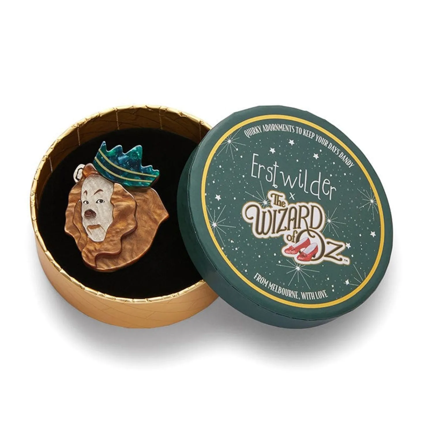Cowardly Lion Brooch