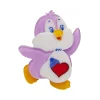 Cozy Heart Penguin Brooch