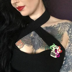 Creepy Cranium Brooch
