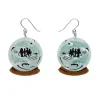 Crystal Ball Earrings