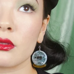 Crystal Ball Earrings