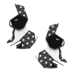 Cuddle Bunny Hair Clips Set - 2 Piece