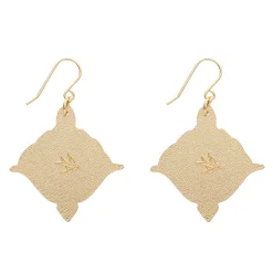 Cupid'S Aim Enamel Drop Earrings