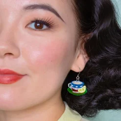 Cuppa Tea Drop Earrings