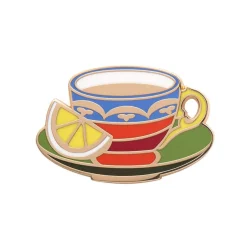 Cuppa Tea Enamel Pin