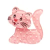 Custard Cat Mini Brooch