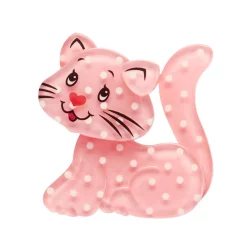 Custard Cat Mini Brooch