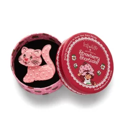 Custard Cat Mini Brooch