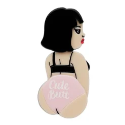 Cute Butt Club Brooch