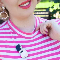 Cute Butt Club Brooch