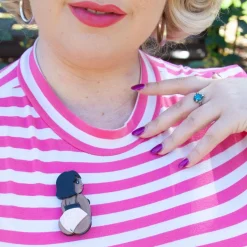 Cute Butt Club Brooch