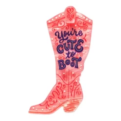 Cute To Boot Brooch