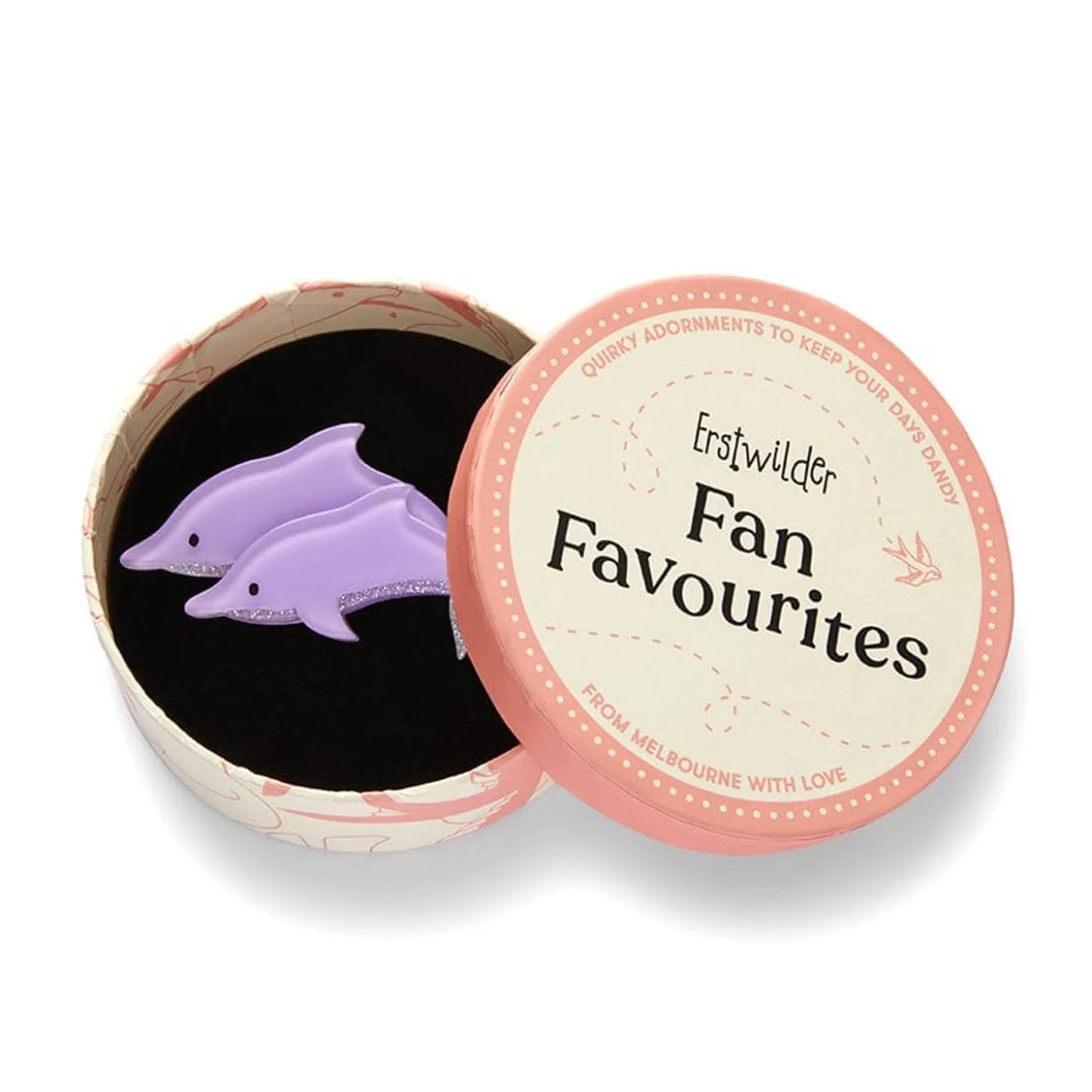 Dancing Dolphins Brooch
