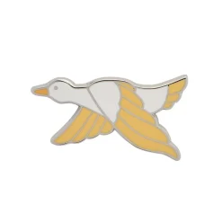 Dancing Duck Enamel Pin