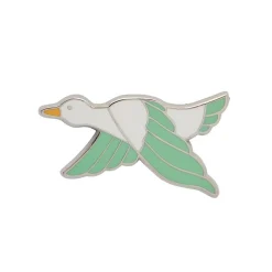Dancing Duck Enamel Pin