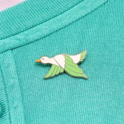 Dancing Duck Enamel Pin