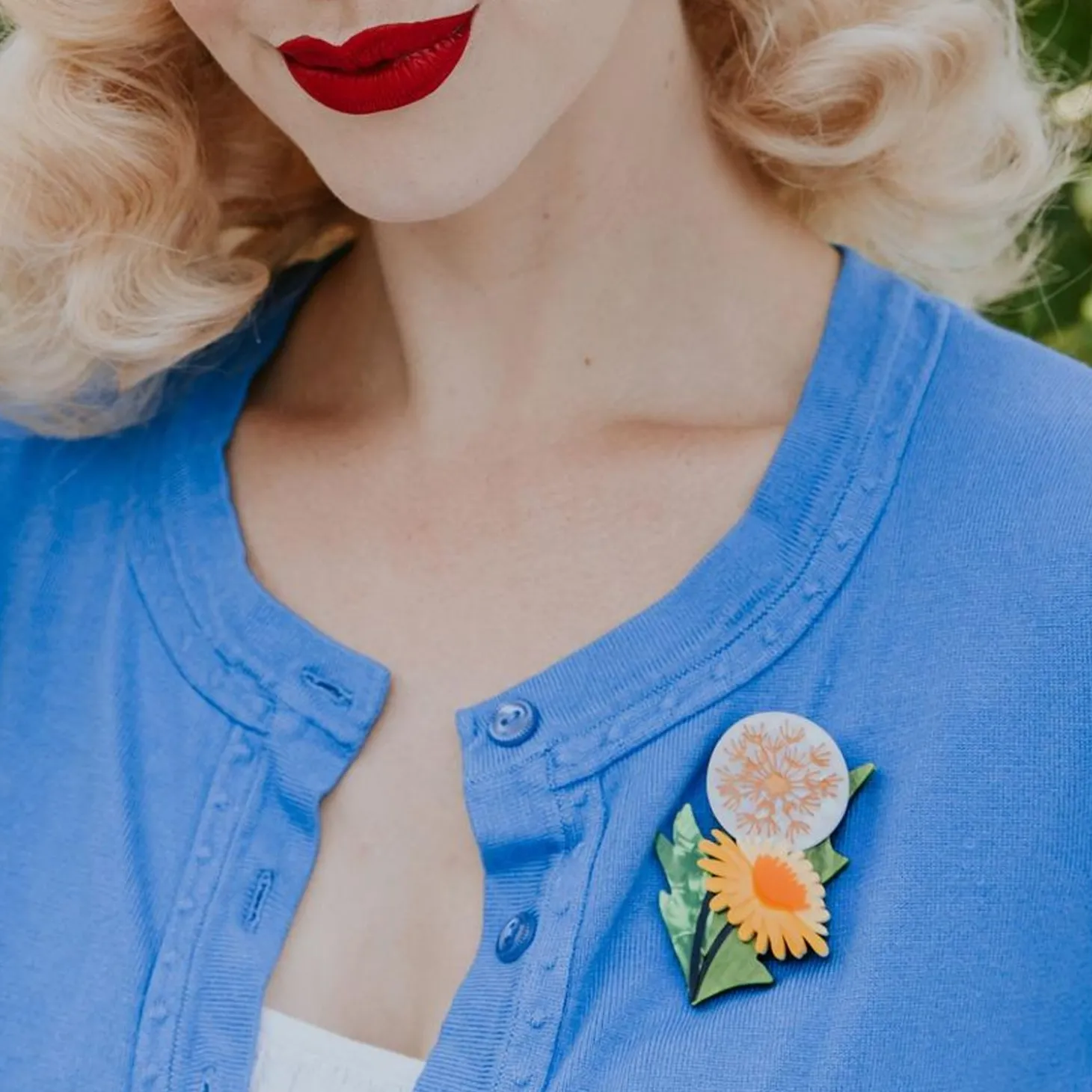 Dandelion'S Ballad Brooch