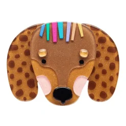 Darcy The Dachshund Brooch