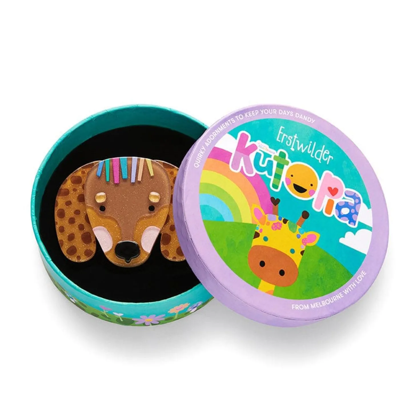 Darcy The Dachshund Brooch