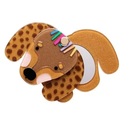 Darcy The Dachshund Mirror Compact