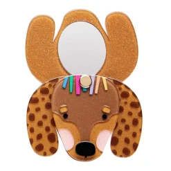 Darcy The Dachshund Mirror Compact