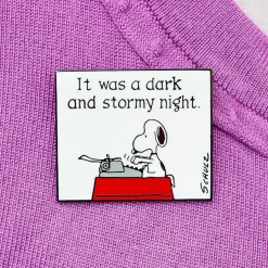 Dark And Stormy Night Enamel Pin