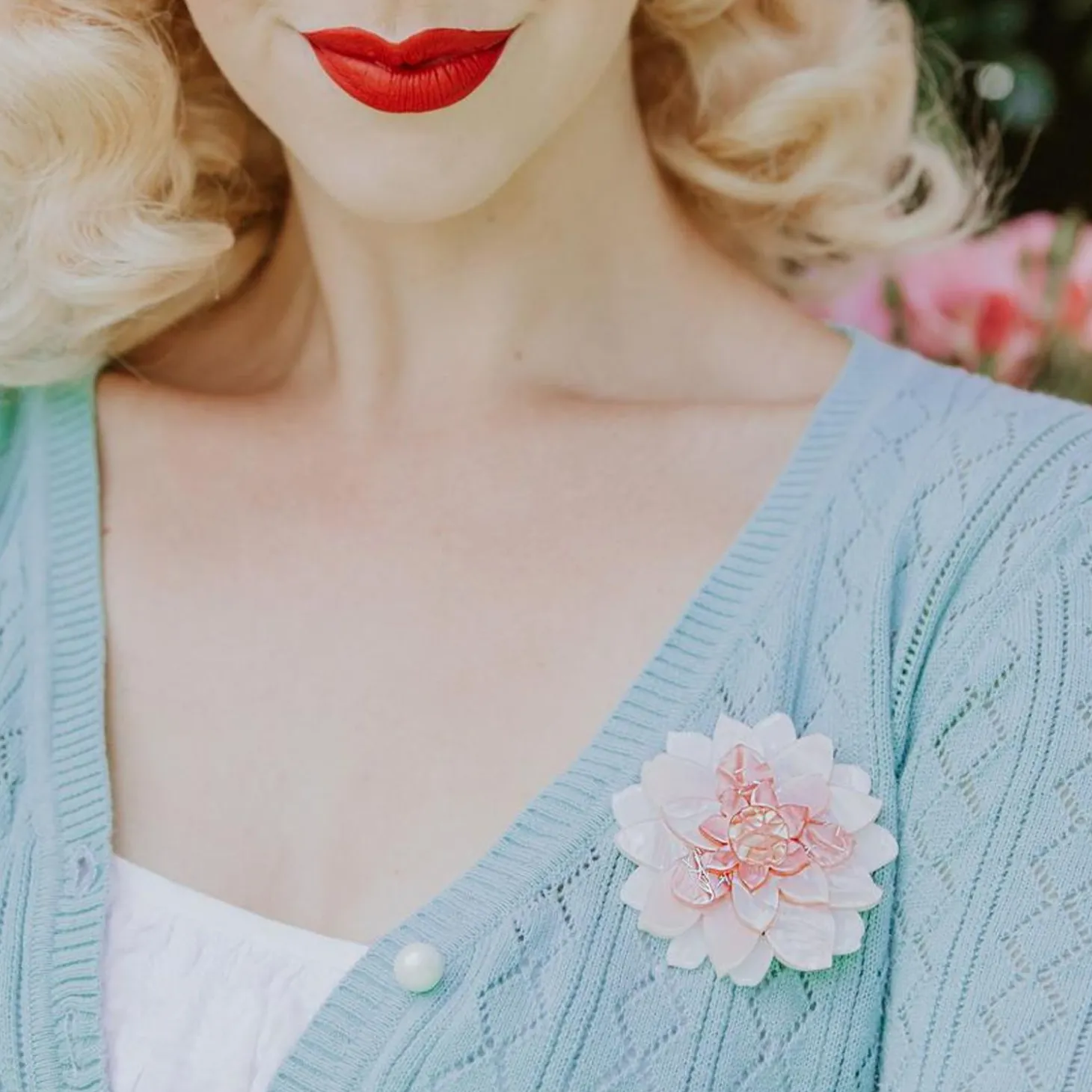 Darling Of The Valley Brooch