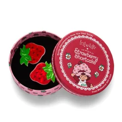 Darling Strawberry Hair Clips Set - 2 Piece