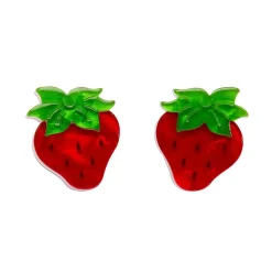 Darling Strawberry Stud Earrings