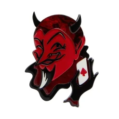 Deal With The Devil Brooch