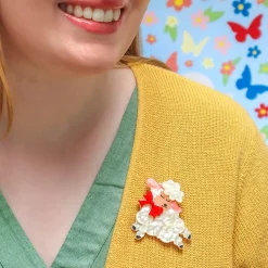 Dolly The Demure Brooch